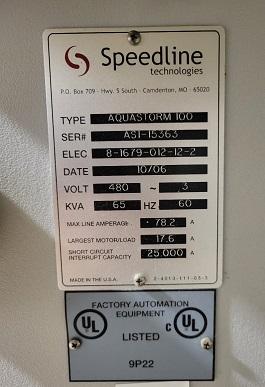 Electrovert Aquastorm 100 Inline Board Washer